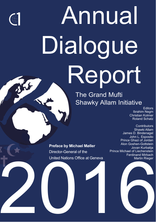 Cover of Annual Dialogue Report on Religion and Values 2016